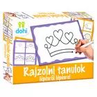 Uczę się rysować krok po kroku - korona - edukacyjne po węgiersku.