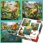 Trefl: Dinoszauruszok 3 az 1-ben puzzle