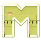 Morferu burti: M - Zilonis figūra