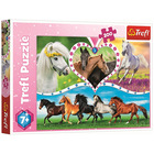 Trefl: Frumoșii cai - puzzle cu 200 piese
