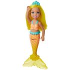 Barbie Dreamtopia Chelsea: Prințesă sirenă galbenă