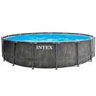 Intex Greywood Prism Premium-Pool-Set mit fester Wand, 457 x 122 cm