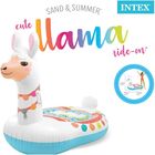 Intex: Saltea gonflabilă Ride-On Lama uriașă - 135 x 94 x 112 cm