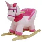 Beleülős bébi hintaunikornis - rózsaszín - CSOMAGOLÁSSÉRÜLT