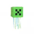 Minecraft: Pixel Pinata Verde - 28 x 28 x 28 cm