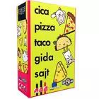 Gato, pizza, taco, cabrito, queijo