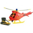 Pompierul Sam: Set de joacă Elicopterul Wallaby cu figurină Tom