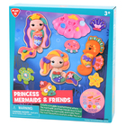 Playgo: Prințesele sirene și prietenii lor - set de plastilină