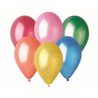 Set de 6 baloane colorate de nuanțe metalice