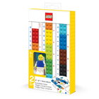 LEGO: Építhető vonalzó figurával