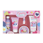 Kinsley : 5 darabos kozmetikai fürdőszett gyermekeknek - Pink box