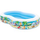 Intex: Swim Center piscină gonflabilă cu model plajă - 262 x 160 x 46 cm