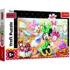Trefl: Myszka Minnie, Minnie w salonie piękności – puzzle 100-elementowe