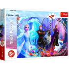 Frozen 2: Lumea magică - puzzle cu 100 de piese