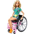 Barbie: Păpușă în scaun cu rotile