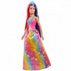 Barbie Dreamtopia: Varázslatos frizura baba - hercegnő
