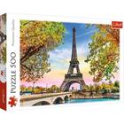 Trefl: Romantikus Párizs - 500 darabos puzzle