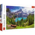 Trefl: Oeschinen-tó, Alpok, Svájc - 1500 darabos puzzle