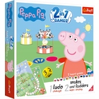 Trefl: Peppa Pig - joc de societate 2-în-1 cu instrucțiuni în lb. maghiară