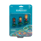 EURO 2020: fotbaliști celebri - pachet de 3 ștampile surpriză