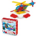 Vafe mini - jucărie de construcție din plastic, elicopter