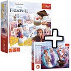 Frozen 2: Boom Boom - joc de societate cu instrucțiuni în lb. maghiară și puzzle 160 piese cadou