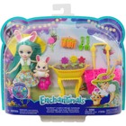Enchantimals: Set de joacă Bunny Blooms - Fluffy Bunny și Mop