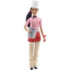 Barbie Careers dolls: Barbie bucătar - cu păr brunet închis