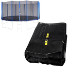 Spartan 487 cm liels drošības tīkls batutam ar 5 kājām un 10 stabiem.