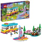 LEGO Friends: Furgonetă de camping și barcă cu pânze - 41681