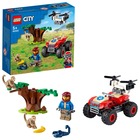 LEGO City Wildlife: ATV de salvare a animalelor sălbatice - 60300