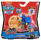 Paw Patrol: Moto Pups - Figurină Chase cu insignă