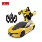 Rastar Transformer : Voiture et robot télécommandés 2-en-1 à échelle 1:14