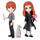 Harry Potter: Wizarding World Set de mini-figurine Ron și Ginny - 8 cm