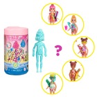 Barbie: Chelsea Color Reveal - Păpușă surpriză cu accesorii - seria Nisip și soare