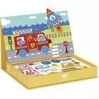 Tooky Toy: Magnetische puzzelset om plaatjes te maken - Voertuigen