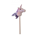 Unicorn cu tijă cu efecte de sunet, 38 cm - roz
