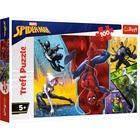 Trefl: Spiderman - Cu susul în jos - puzzle cu 160 de piese