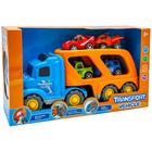ToyToyToy: Camion transportor cu 4 mașinuțe