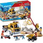Playmobil: Építkezés billenős teherautóval 70742