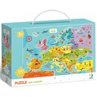 Dodo: Europa - puzzle cu 100 de piese