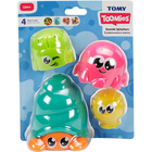 Tomy Toomies: Jucărie de baie cu animale marine - 4 piese