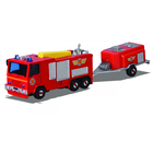 Sam, a tűzoltó: jármű és trailer játékszett - tűzoltóautó és utánfutó