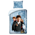 Harry Potter: Harry, Ron și Hermione - Lenjerie de pat cu 2 piese