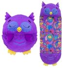 Happy Nappers: saco de dormir y cojín 2 en 1 - Chestnut el búho - 137 cm