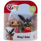 Bing și prietenii: Set de 2 figurine din plastic - Bing și Sula
