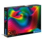 Clementoni: ColorBoom Collection Waves - puzzle cu 500 de piese