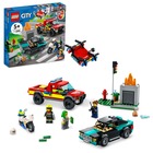 LEGO City - Fire: Stingere de incendiu și urmărire polițistă - 60319