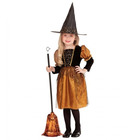 Costum Vrăjitoare - 110 cm pentru copii de 3-4 ani