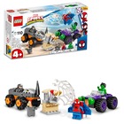 LEGO Spidey: Confruntarea dintre Hulk și Mașina Rinocer - 10782